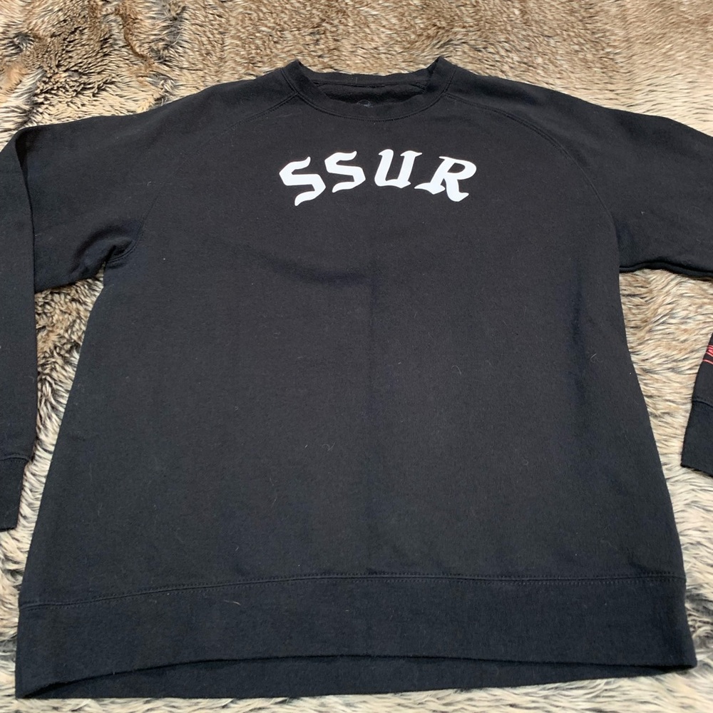 SSUR Controlled Substance It’s Just Begun Crew Sweatshirt Rare Fall 2013 Size M